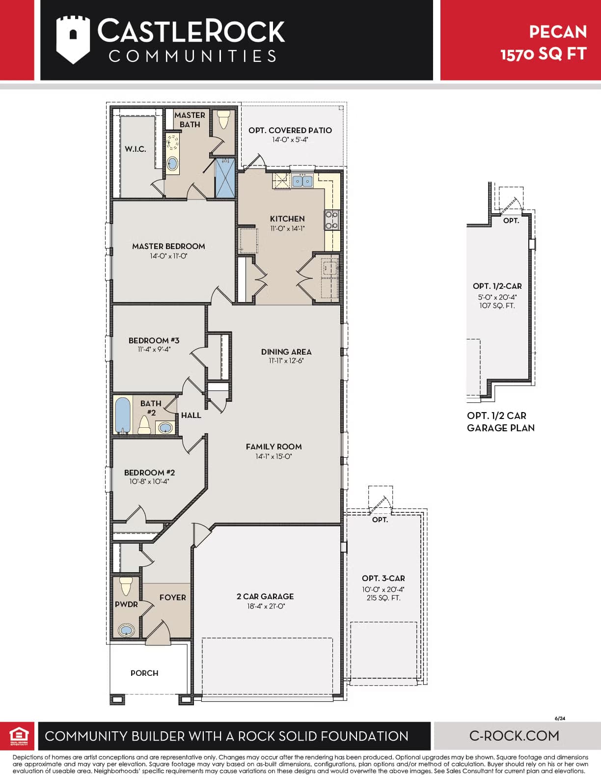 Pecan - Floor plan 1