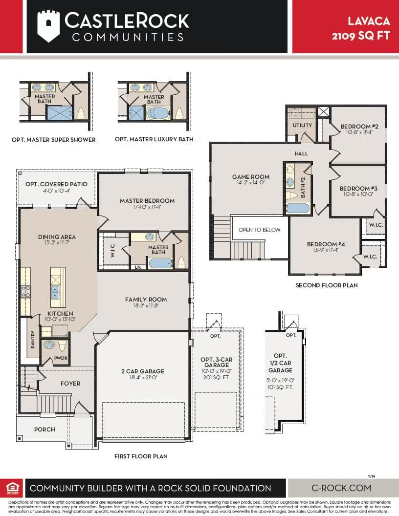 Lavaca - Floor plan 1
