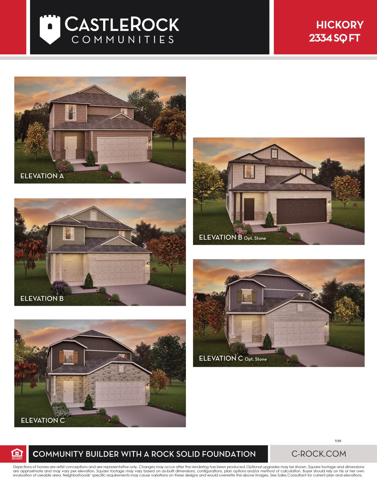 Hickory floor plan 2