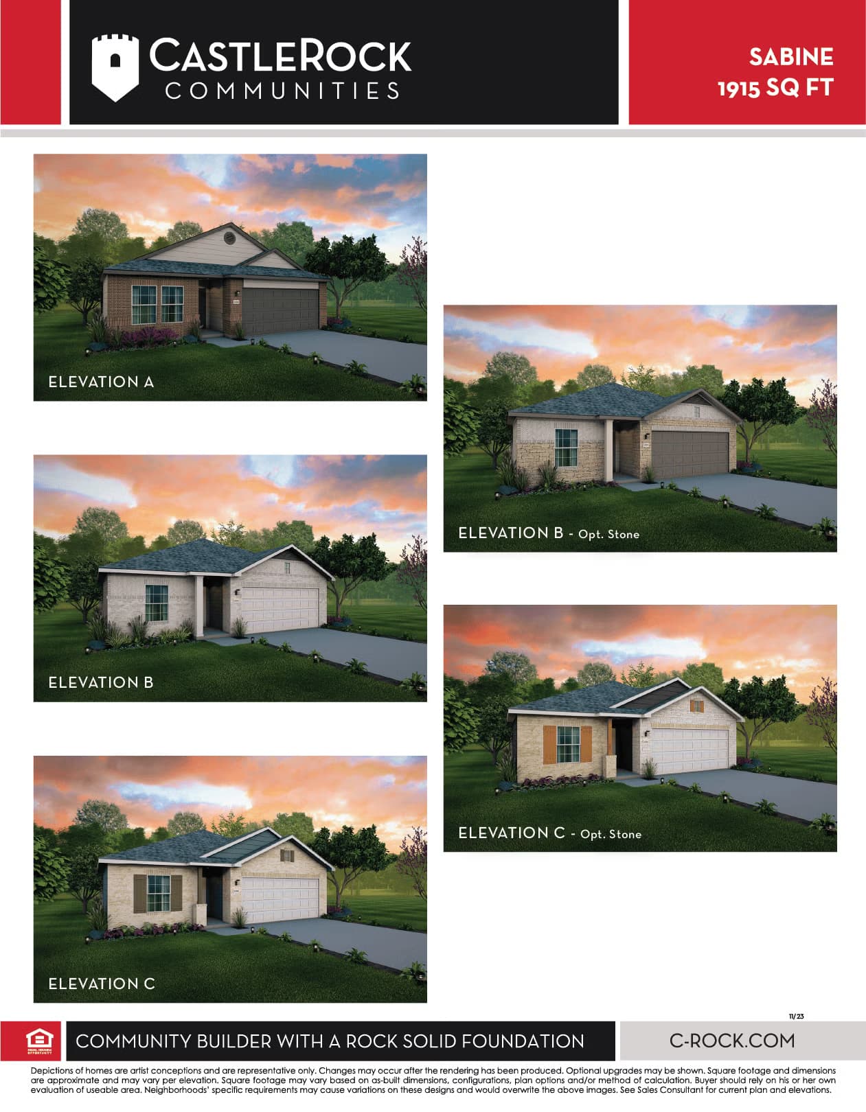 Sabine floor plan 2