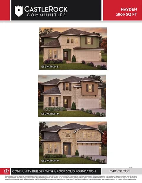 Hayden floor plan 1