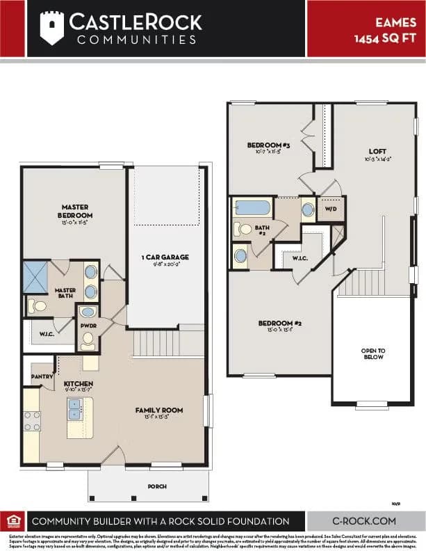 Eames - Floor plan 1