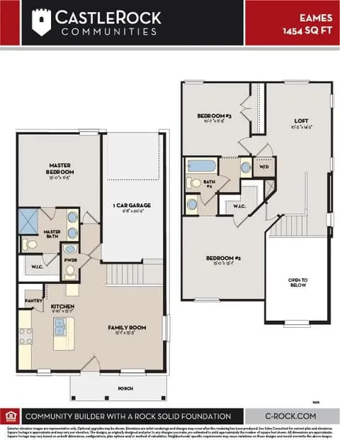 Eames floor plan 1