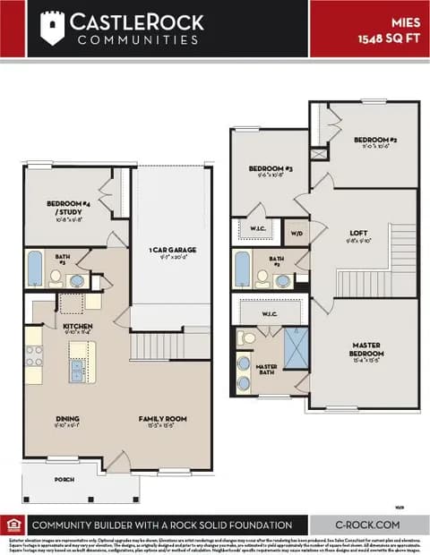 Mies floor plan 1
