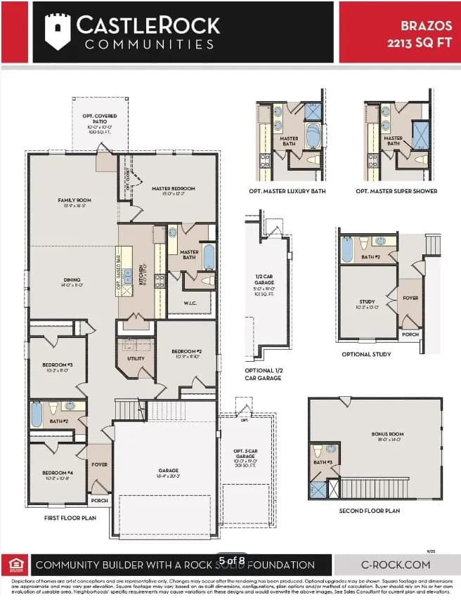 Brazos - Floor plan 1