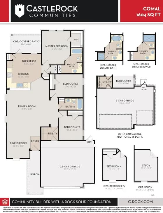 Comal - Floor plan 1
