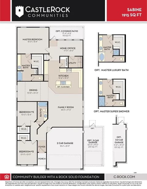 Sabine floor plan 2