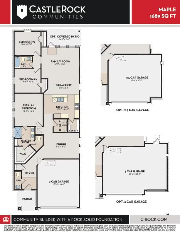 Maple - Floor plan 1