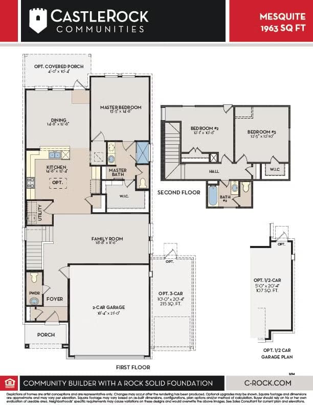 Mesquite - Floor plan 1
